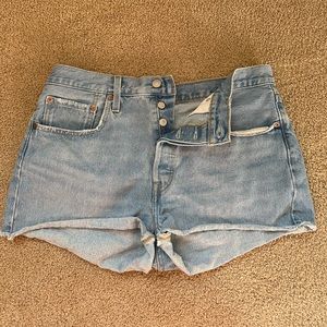 Levi’s 501 WaterLess LightWash Denim Shorts